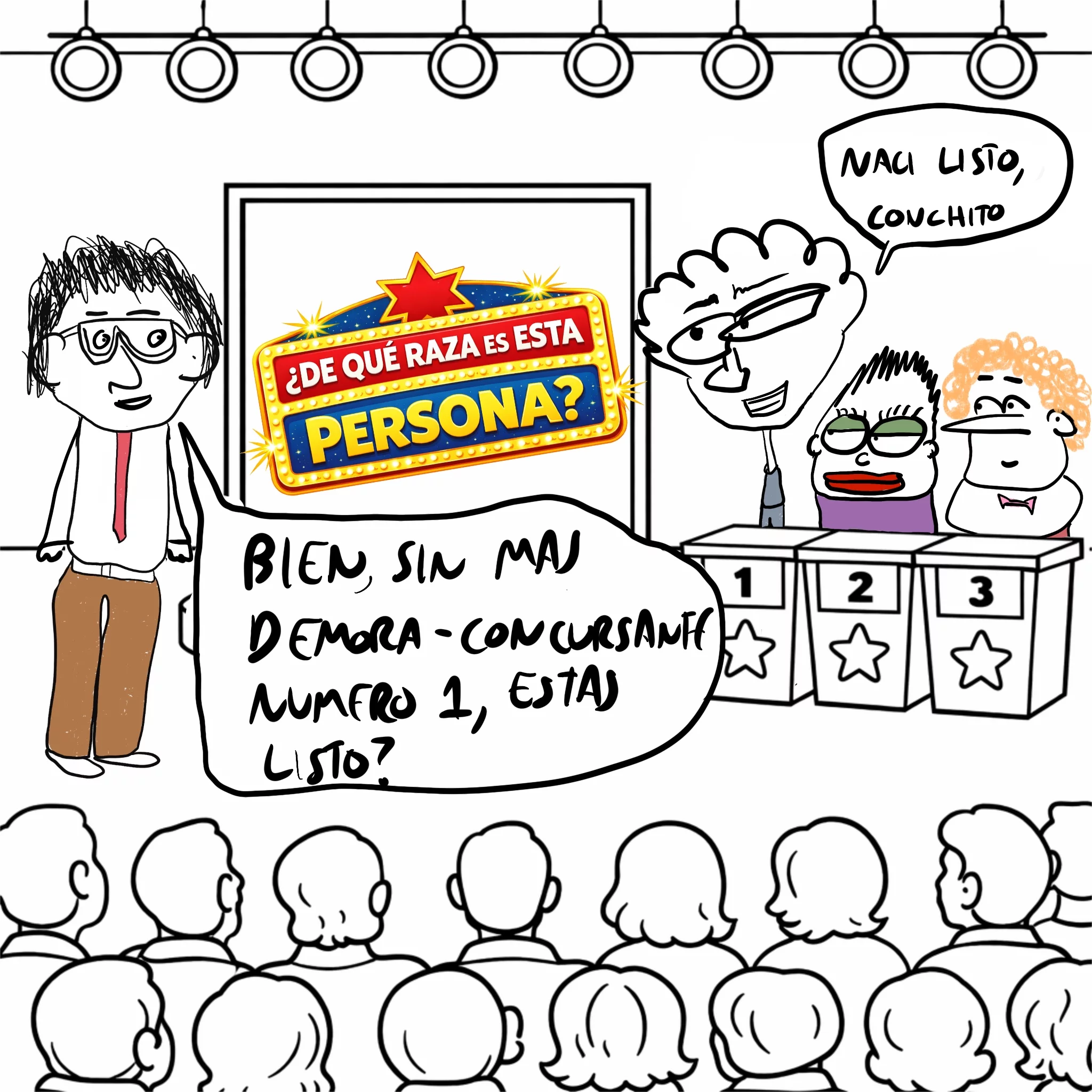 de que raza es esta persona